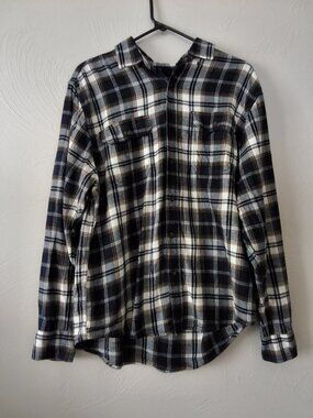 Men's Plaid Button Down Shirt